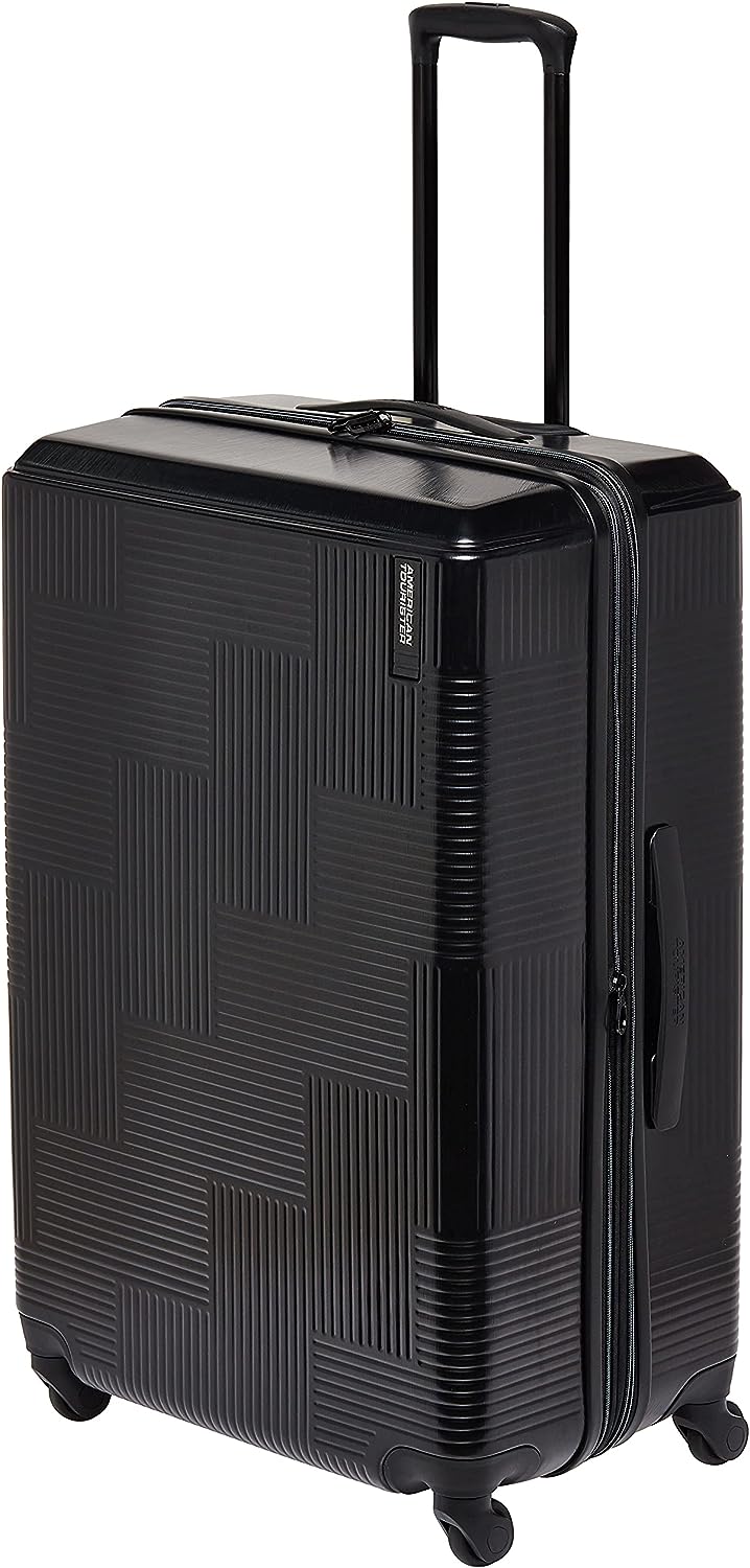 American Tourister Stratum XLT Expandable Hardside Luggage with Spinner Wheels, Blue Spruce, Carry-On 21-Inch - Image 1